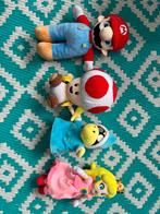Mario Knuffels Set - Mario, Toad, Koopa, Peach, Kinderen en Baby's, Speelgoed | Knuffels en Pluche, Ophalen, Gebruikt, Overige typen