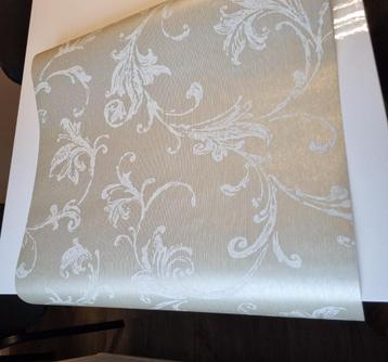 Eijffinger behang goud florale patronen laatste 2 rollen beschikbaar voor biedingen