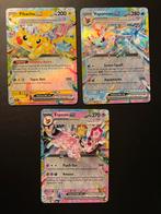Prismatic evolutions Vaporeon Espeon Pikachu ex, Ophalen of Verzenden, Zo goed als nieuw
