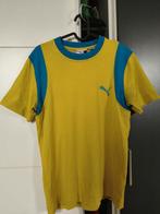 (M) Vintage Puma 1997 Series Voetbalshirt/Sportshirt (TSTM), Kleding | Heren, Sportkleding, Puma, Maat 48/50 (M), Geel, Ophalen of Verzenden