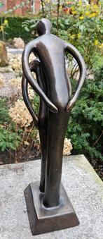 bronzen beeld / DE KUS, Nieuw, Info@huisentuindecoratiemarie.nl, Mensenbeeld, Huis en tuin decoratie marie