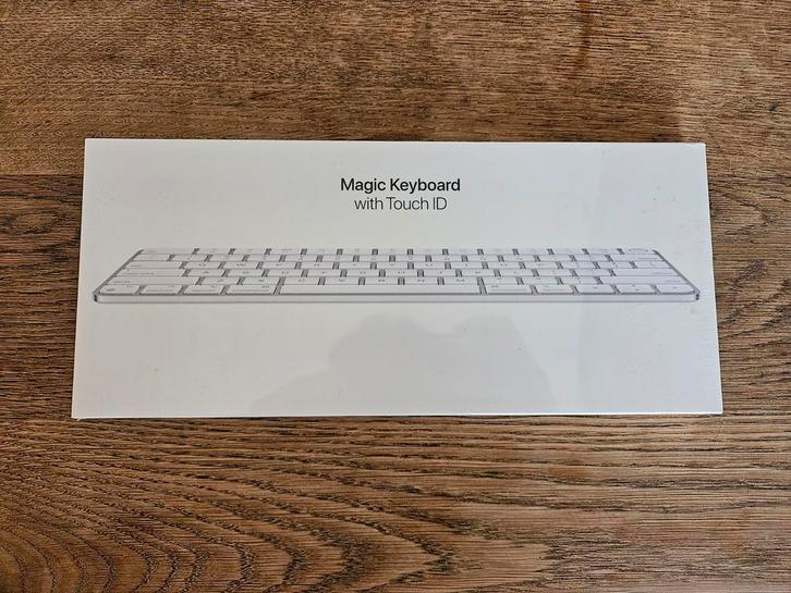 Apple Magic Keyboard met Touch ID - Nieuw, Computers en Software, Toetsenborden, Nieuw, Draadloos, Multimediatoetsen, Ophalen of Verzenden