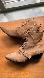 All Saints Kati Laarsjes - Maat 41 Suede, Ophalen of Verzenden, Zo goed als nieuw, Zwart, Lage of Enkellaarzen