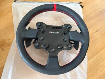 Simagic GT Sport (GTS) lederen stuurwiel, zgan met garantie beschikbaar voor biedingen