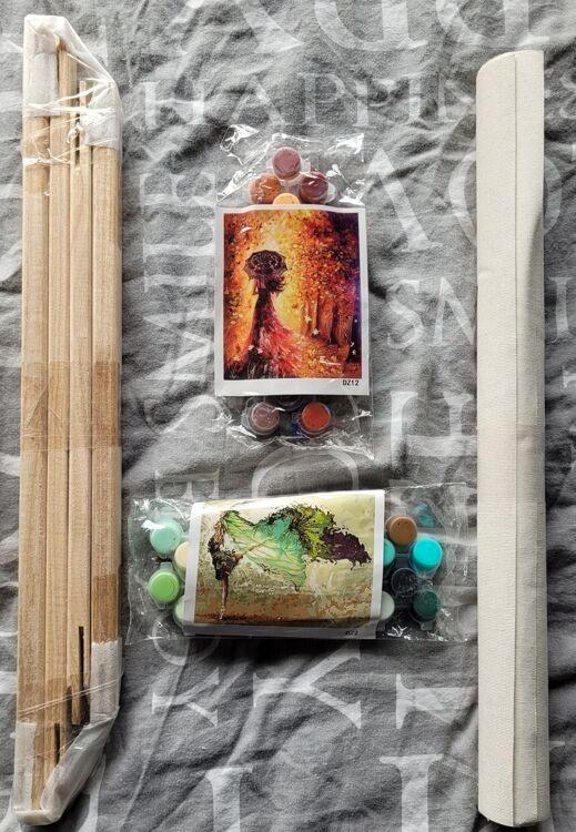 2x schilderen op nummer, Hobby en Vrije tijd, Overige Hobby en Vrije tijd, Zo goed als nieuw, Ophalen of Verzenden