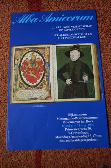 Museumtentoonstellingen op een poster Meermanno Den Haag beschikbaar voor biedingen