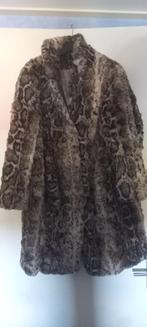 Imitatiebontjas panterprint maat 54, Kleding | Dames, Jassen | Winter, Bruin, Verzenden, Maat 46/48 (XL) of groter, Zo goed als nieuw