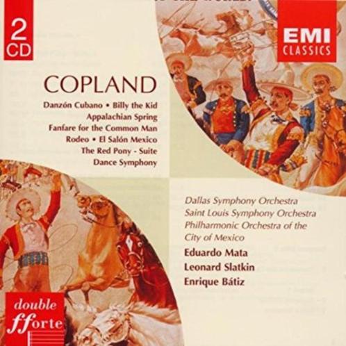 Copland Orchestral Works Dubbel CD, Cd's en Dvd's, Cd's | Klassiek, Gebruikt, Orkest of Ballet, Modernisme tot heden, Ophalen of Verzenden