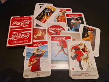 Coca-Cola Kwartetspel – Vintage Advertentiecollectie beschikbaar voor biedingen