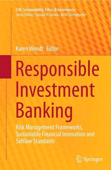 Responsible Investment Banking - Karen Wendt beschikbaar voor biedingen