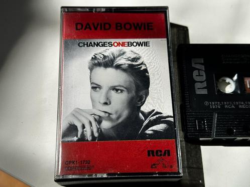 David Bowie - Changes One Bowie, Cd's en Dvd's, Cassettebandjes, Zo goed als nieuw, Origineel, Pop, 1 bandje, Ophalen of Verzenden