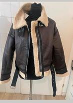 Lammy coat M, Kleding | Dames, Ophalen of Verzenden, Zo goed als nieuw, Bruin