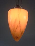 Vintage Hanglamp, mooi glas, Antiek en Kunst, Antiek | Lampen, Ophalen