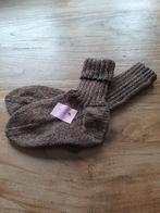 Handgebreide wollen sokken, Kinderen en Baby's, Babykleding | Mutsen, Sjaals en Wanten, Ophalen of Verzenden, Nieuw, Jongetje of Meisje