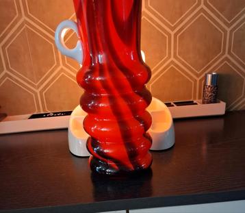 Carlo Moretti Vaasje J70 Stijl Oranje/Rood beschikbaar voor biedingen