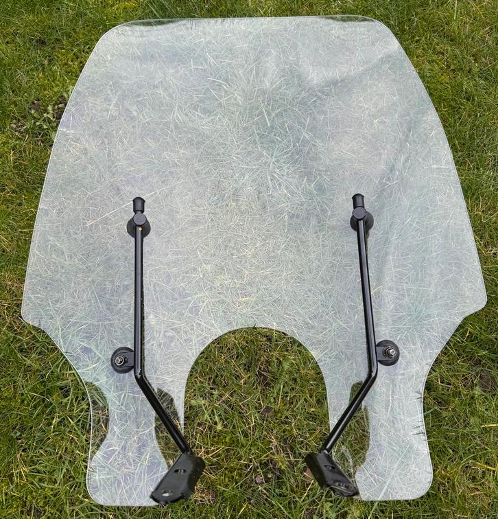 Windscherm transparant AGM Joy, Fietsen en Brommers, Brommeronderdelen | Scooters, Zo goed als nieuw, Overige merken, Overige typen