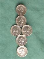 Broche gemaakt van zilveren stuivers Willem III., Sieraden, Tassen en Uiterlijk, Ophalen of Verzenden, Zilver, Broche