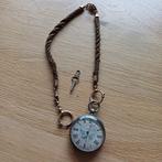 zakhorloge, Sieraden, Tassen en Uiterlijk, Overige merken, Zakhorloge, Staal, Ophalen of Verzenden