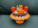 Zgan, niet kapot, houten verjaardagstaart Smallfoot, Ophalen, Zo goed als nieuw, Hout, Speelkeuken-accessoire