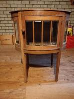 Thee kastje oud  geslepen glas, Ophalen of Verzenden