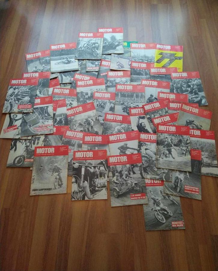 jaargang 1973 tijdschrift Motor (weekblad), Boeken, Motoren, Gelezen, Ophalen of Verzenden