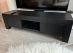 Mooie houten tv meubel met 2 laadjes, Ophalen, 150 tot 200 cm, Zo goed als nieuw, Minder dan 100 cm