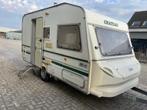 Chateau Chiara 395 1997; vastbed treinzit tent luifel mover, Schokbreker, Chateau, Bedrijf, Treinzit