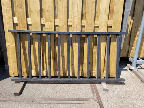 2 Zwarte Tuinhekken, Tuin en Terras, Tuinhekken en Hekwerk, Nieuw, Tuinhek, Hout, Ophalen