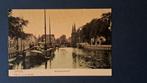 Sneek Friesland Zicht op de Waterpoortsgracht 1907 TULPKAART, Verzamelen, Ophalen of Verzenden, Voor 1920, Gelopen, Friesland
