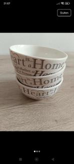 Schaaltjes home sweet home, Huis en Inrichting, Keuken | Servies, Ophalen of Verzenden, Overige stijlen, Aardewerk, Schaal of Schalen