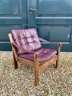 Vintage Desede safari chair, Huis en Inrichting, Fauteuils, Ophalen, Gebruikt, Minder dan 75 cm, Hout