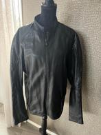 Leren heren jas, Kleding | Heren, BOSS, Maat 48/50 (M), Zwart, Ophalen of Verzenden