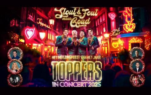 2 tickets Toppers in Concert op zondag 1 juni zitplaatsen, Tickets en Kaartjes, Evenementen en Festivals, Twee personen
