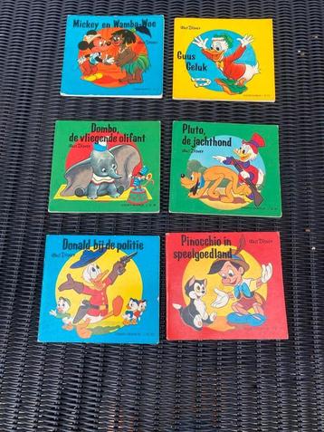 Vintage Walt Disney(6x)+7x Dierentuin kinderleesboekjes.  beschikbaar voor biedingen