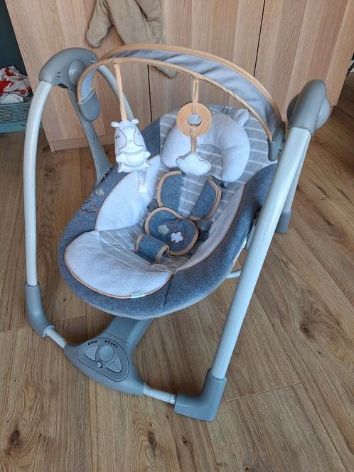 Ingenuity Swing and Go Bella Teddy Boutique babyswing, Kinderen en Baby's, Wipstoeltjes, Zo goed als nieuw, Overige merken, Ophalen of Verzenden