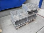 Aluminium stapelbakken 8 stuks, Doe-het-zelf en Verbouw, Kratten en Dozen, Ophalen, Doos, Minder dan 35 cm