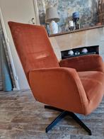 Mooie fauteuil, congnac kleurig, Huis en Inrichting, Stoelen, Ophalen, Overige kleuren, Zo goed als nieuw, Eén
