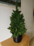 Kerstboom kunst 90 cm.in zwarte pot, als nieuw 1 x gebruikt., Ophalen, Zo goed als nieuw