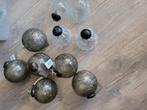 10 nieuwe handgemaakte glazen kerstballen, Ophalen, Nieuw