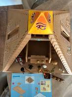 Groot Playmobil Egypte Pyramide Set uitgebracht rond 2005, Ophalen of Verzenden, Gebruikt, Complete set