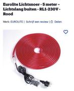 NIEUW! Eurolite lichtslang 5m rood 230V €12,99, Nieuw, Ophalen of Verzenden, Licht, Kleur