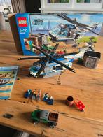 Lego 60046 politiehelikopter surveillance met doos, Kinderen en Baby's, Speelgoed | Duplo en Lego, Ophalen of Verzenden, Zo goed als nieuw