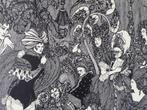 Aubrey Beardsley - Blokdruk 1901, Originele prent, Burlesque, Antiek en Kunst, Kunst | Litho's en Zeefdrukken, Verzenden