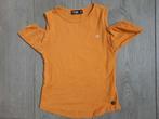 Like Flo shirt t-shirt okergeel maat 122 / 128, Kinderen en Baby's, Kinderkleding | Maat 122, Gebruikt, Like Flo, Meisje, Ophalen of Verzenden