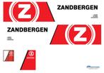Vrachtauto decal 1:50 Zandbergen Limmen ( type 2 ), Verzenden, Nieuw, Bus of Vrachtwagen, Overige merken