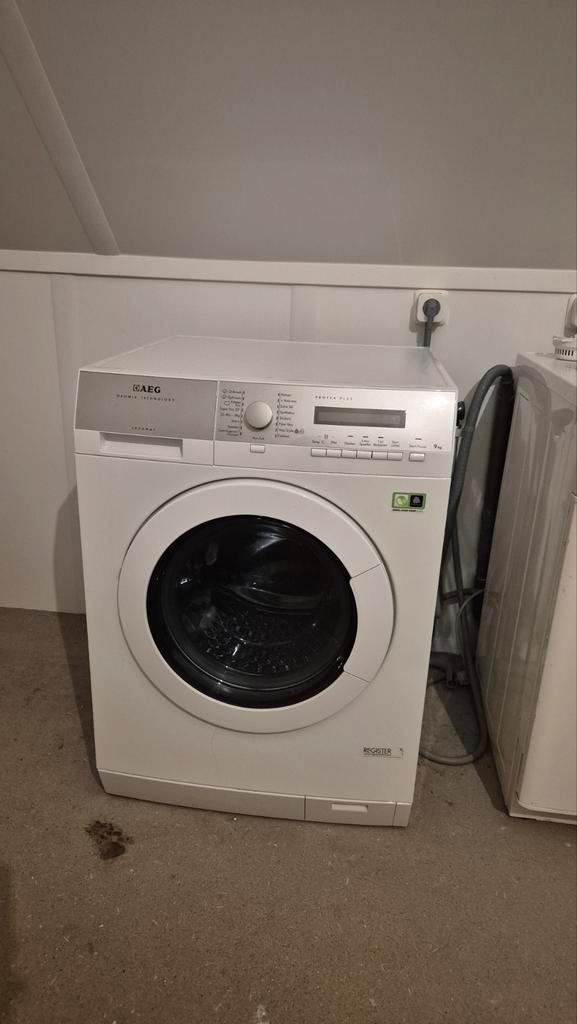 AEG Lavamat Protex Wasmachine - Goed Onderhouden, Witgoed en Apparatuur, Wasmachines, Gebruikt, Voorlader, 8 tot 10 kg, 85 tot 90 cm