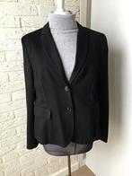 Marccain Zwarte Blazer - Maat 40/42, Kleding | Dames, Zwart, Maat 42/44 (L), Ophalen of Verzenden, Zo goed als nieuw