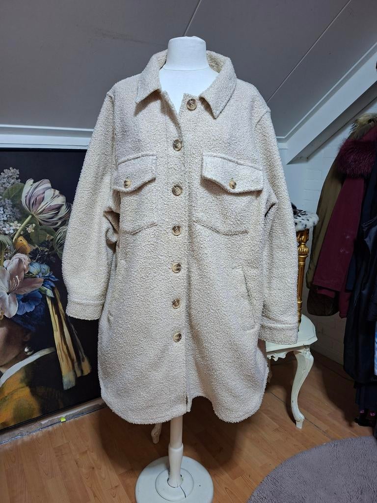 Mooie voorjaars jas maat 54, Kleding | Dames, Grote Maten, Ophalen of Verzenden, Zo goed als nieuw, Zwart, Jas of Mantel