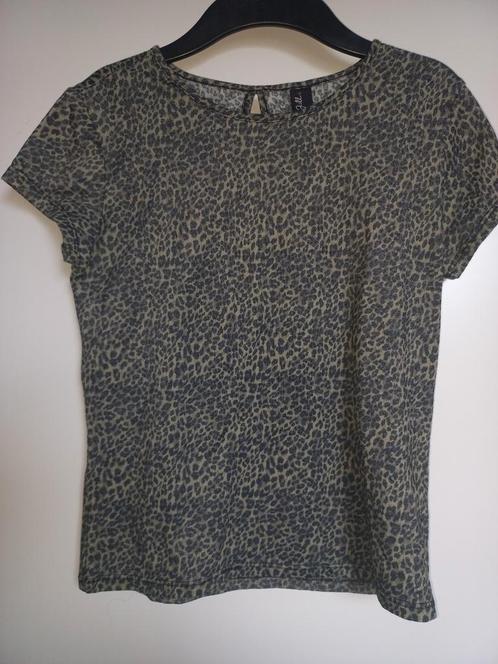 Luipaard print shirtje - Jill 146/152, Kinderen en Baby's, Kinderkleding | Maat 146, Zo goed als nieuw, Meisje, Shirt of Longsleeve