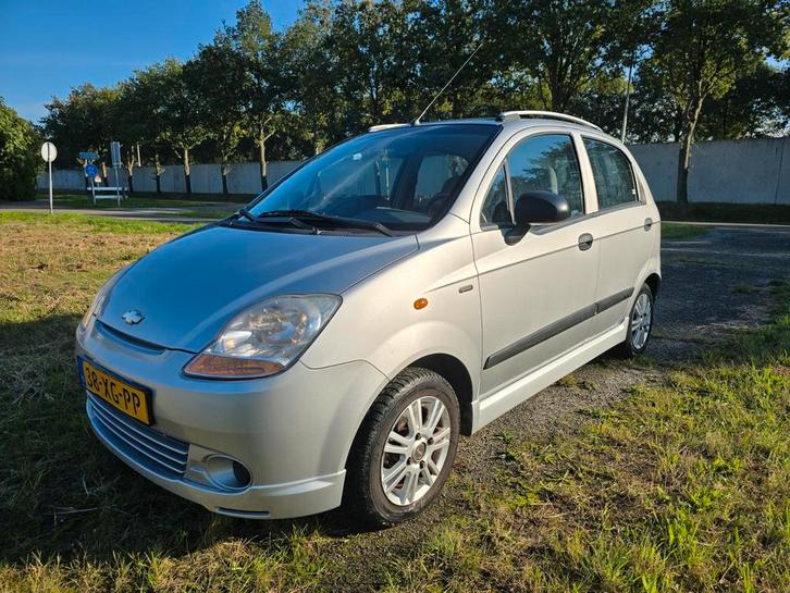 Chevrolet Matiz 0.8 2007 Grijs, Auto's, Chevrolet, Particulier, Matiz, Airconditioning, Boordcomputer, Centrale vergrendeling
